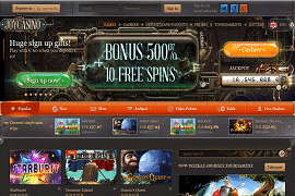 Home page